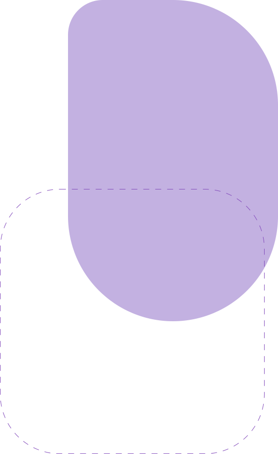 a purple shape